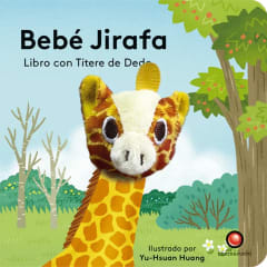 BEBÉ JIRAFA - LIBRO CON TÍTERE DE DEDO