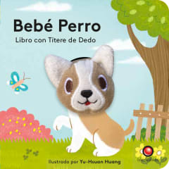 LIBRO CON TÍTERE DE DEDO: BEBÉ PERRO