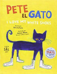 PETE EL GATO. I LOVE MY WITHE SHOES
