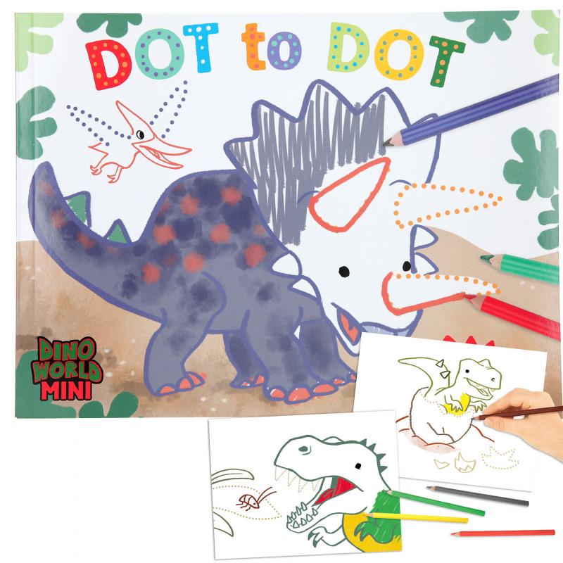 DINO WORLD MINI: LIBRO PARA COLOREAR1