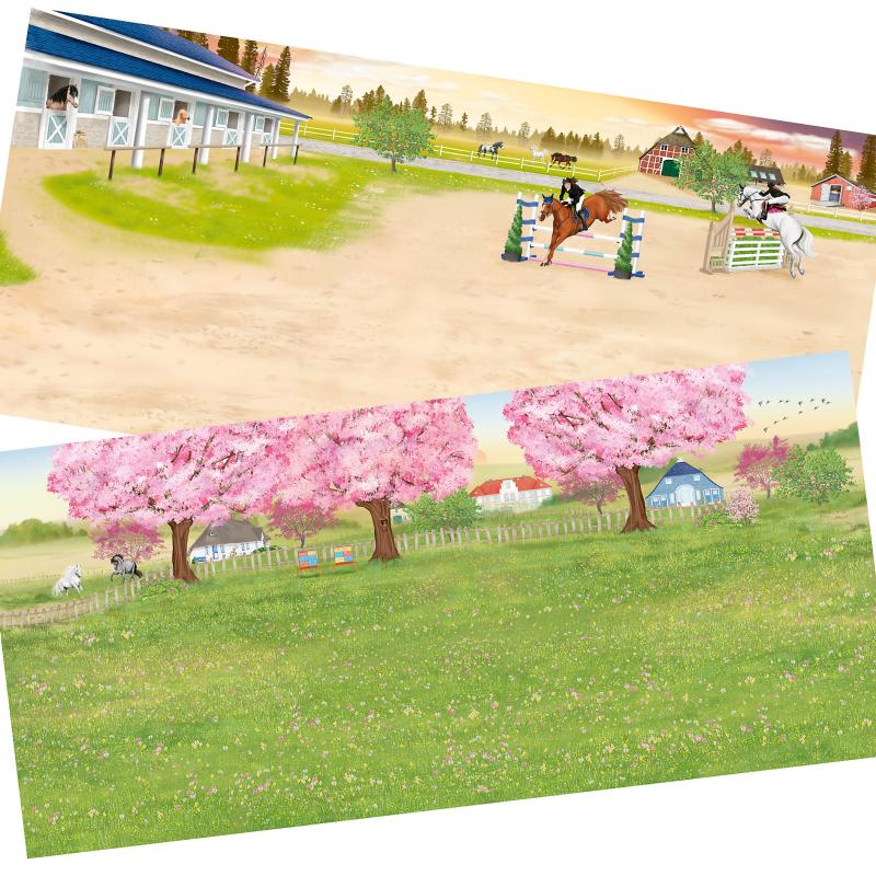 MISS MELODY MINI STICKER FUN: CREANDO EL MINI MUNDO DE LOS CABALLOS CON STICKERS4