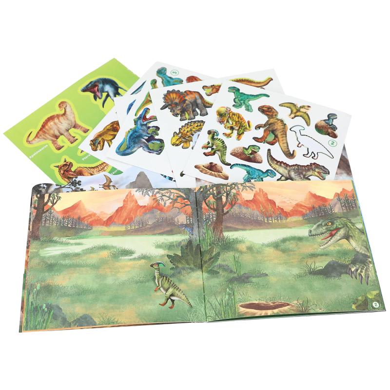 DINO WORLD MINI STICKER FUN3