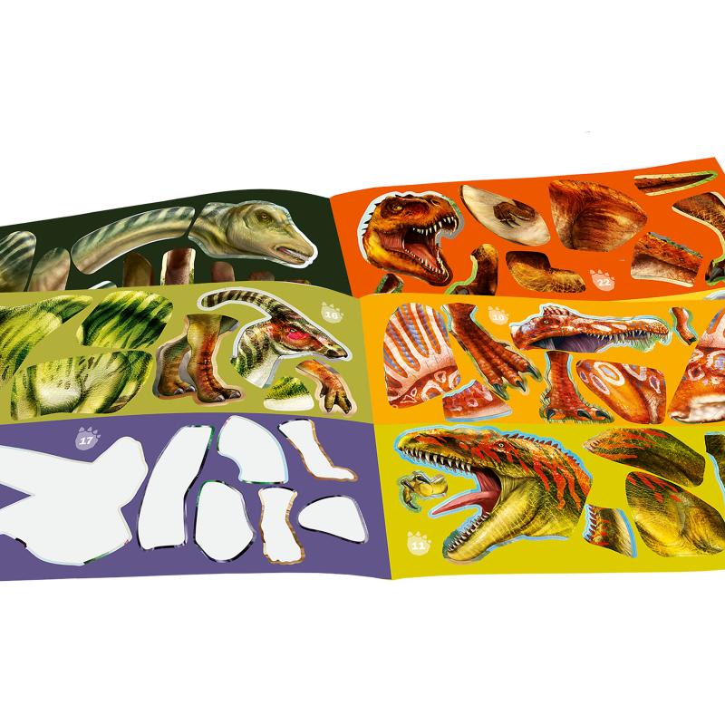 DINO WORLD STICKER  FUN1