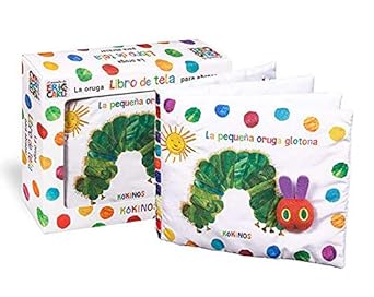 LA PEQUEÑA ORUGA GLOTONA.  LIBRO TELA1