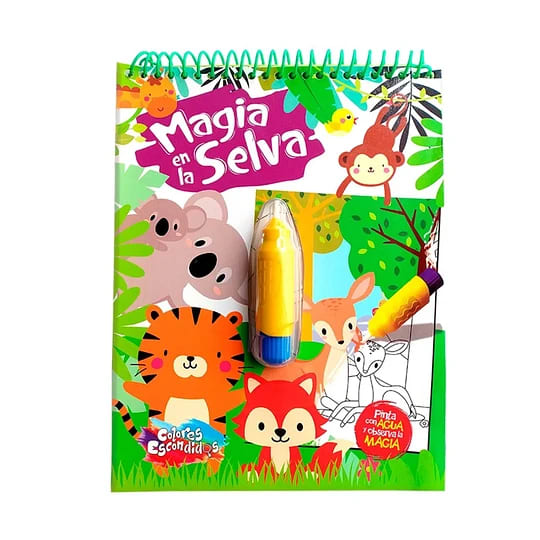 COLORES ESCONDIDOS: MAGIA EN LA SELVA1