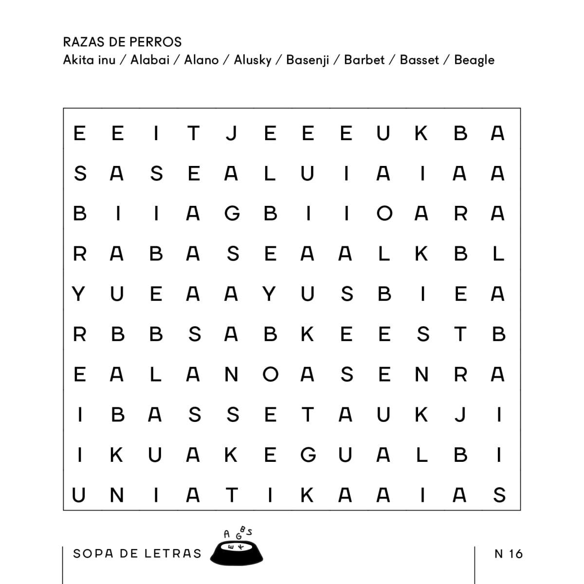 PASATIEMPOS PARA LOS AMANTES DE LOS PERROS3