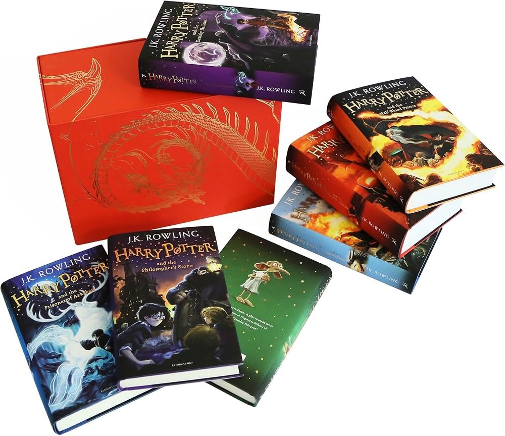 ESTUCHE DE LUJO HARRY POTTER DRAGON - ROWLING - PENGUIN C3