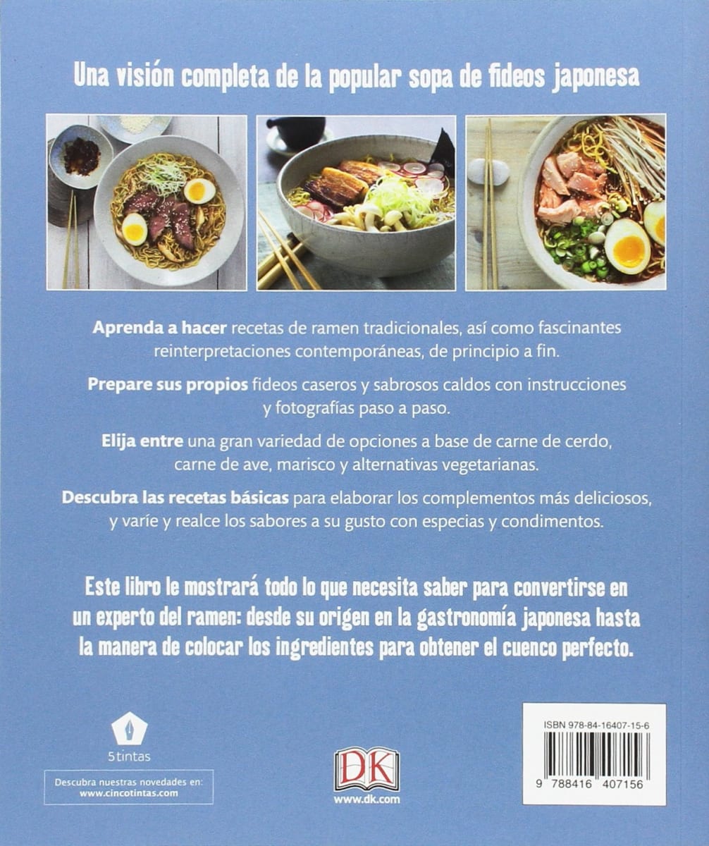 RAMEN. 40 RECETAS MODERNAS Y TRADICIONALES DE LA CLASICA SOPA DE FIDEOS JAPONESA2
