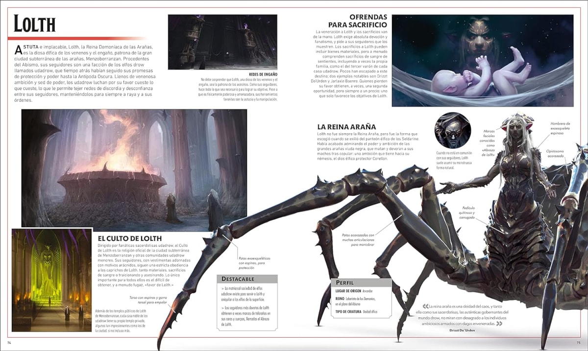 DUNGEONS & DRAGONS. LA LEYENDA DE DRIZZT. DICCIONARIO VISUAL4