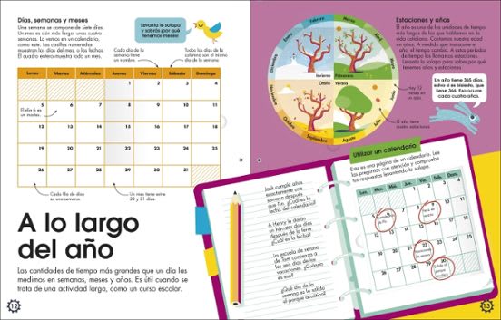 ¿QUÉ HORA ES? GUÍA CON SOLAPAS PARA APRENDER A DECIR LAS HORAS Y LAS FECHAS3