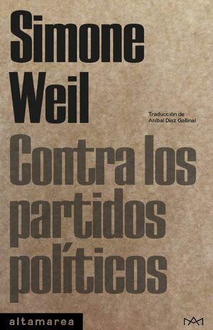 CONTRA LOS PARTIDOS POLÍTICOS1