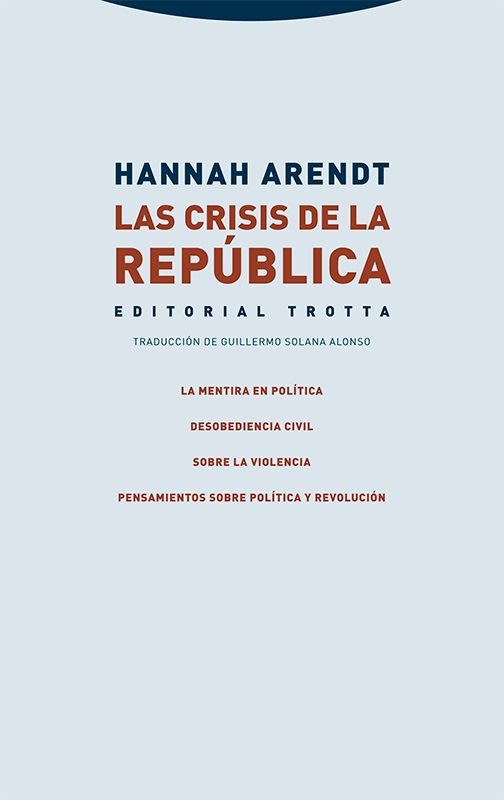LA CRISIS DE LA REPÚBLICA1