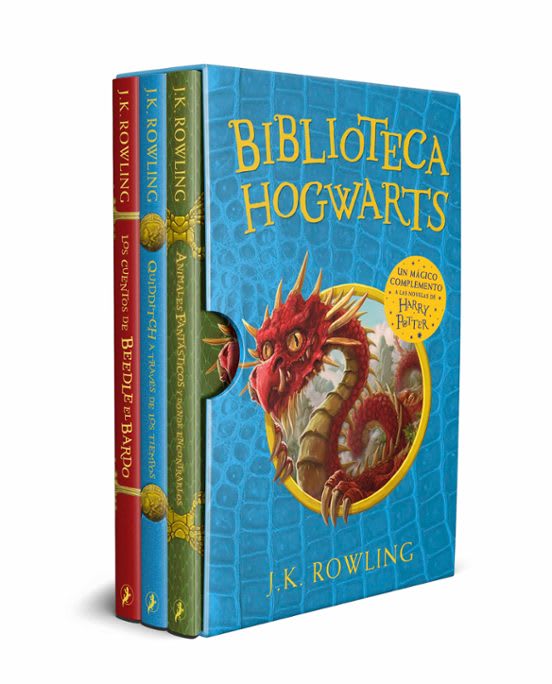 BIBLIOTECA HOGWARTS (ESTUCHE)1