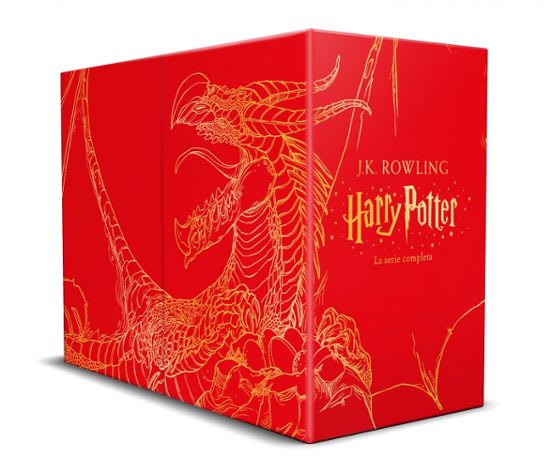 ESTUCHE DE LUJO HARRY POTTER DRAGON - ROWLING - PENGUIN C2