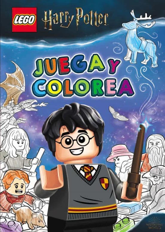 HARRY POTTER LEGO. JUEGA Y COLOREA1