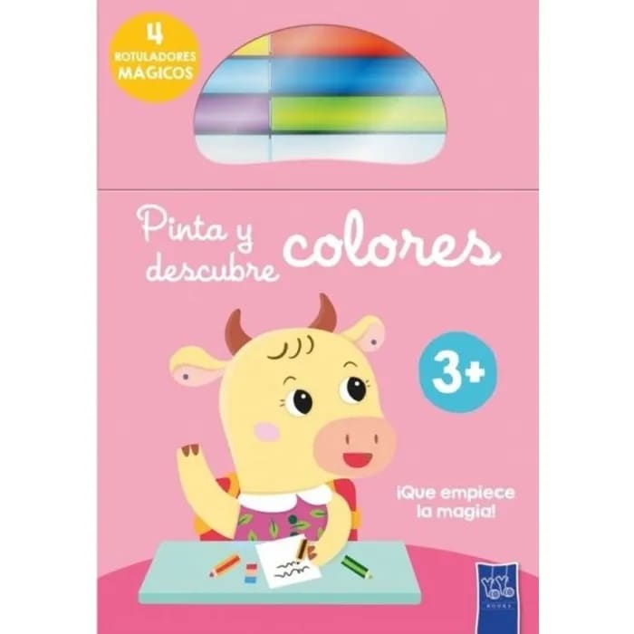 PINTA Y DESCUBRE COLORES: VACA1
