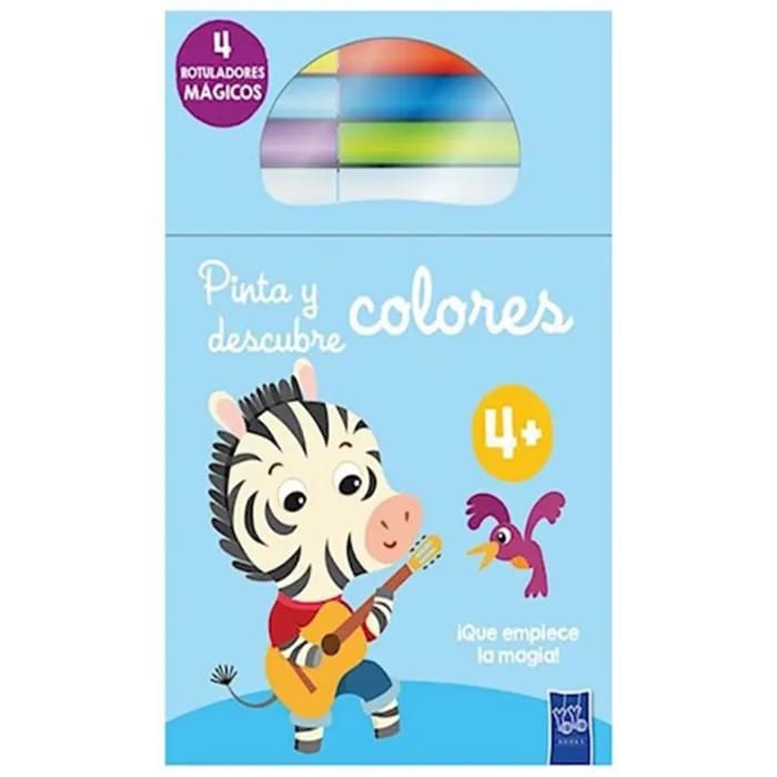 PINTA Y DESCUBRE COLORES: CEBRA1