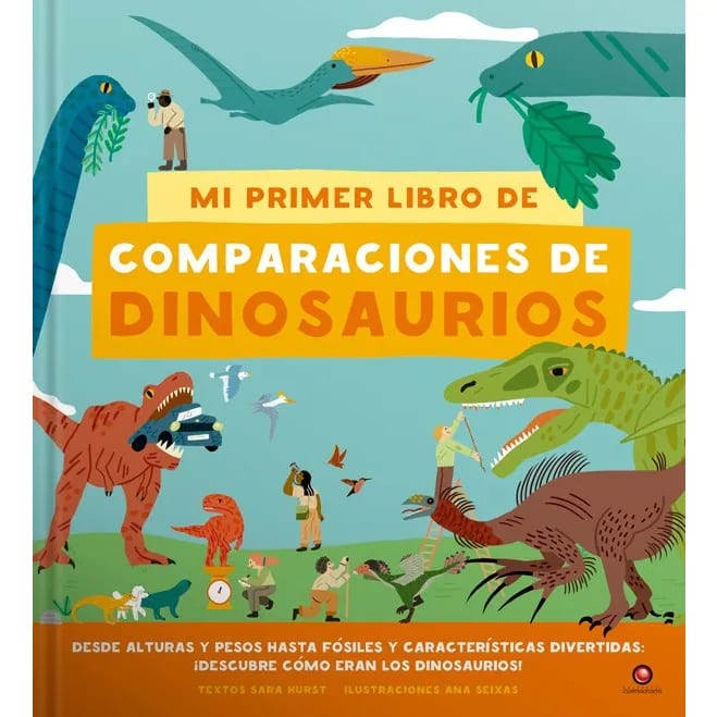 MI PRIMER LIBRO DE COMPARACIONES DE DINOSAURIOS1