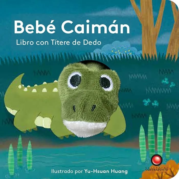 BEBÉ CAIMÁN. LIBRO CON TÍTERE DE DEDO1