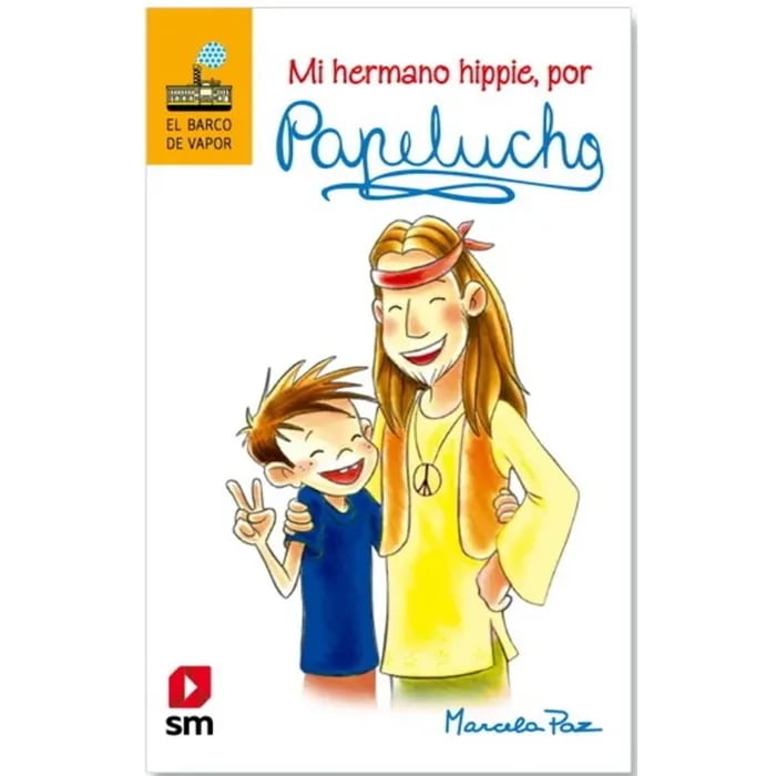 PAPELUCHO - MI HERMANO HIPPIE - MARCELA PAZ - SM1