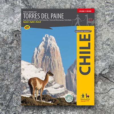 TRAVEL AND TREKKING MAP TORRES DEL PAINE1