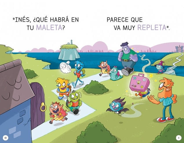 APRENDE A LEER EN LA ESCUELA DE MONSTRUOS 5: PASTELES VOLADORES DE COLORES2