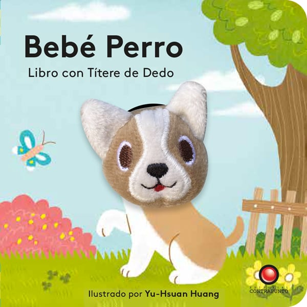 LIBRO CON TÍTERE DE DEDO: BEBÉ PERRO1