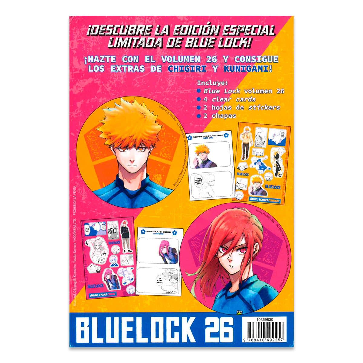 BLUE LOCK N° 26 EDICIÓN ESPECIAL3