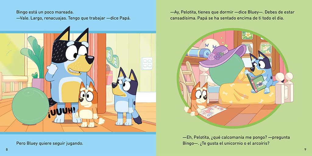 BLUEY. LA PELOTA DE YOGA2