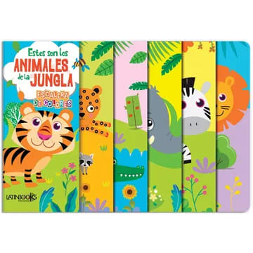 ESCALERA DE COLORES: ESTOS SON LOS ANIMALES DE LA JUNGLA1
