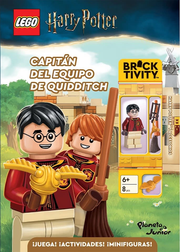 CAPITAN DEL EQUIPO DE QUIDDITCH. LEGO HARRY POTTER1