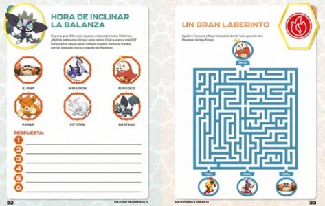 POKÉMON. LIBRO DE ACTIVIDADES PALDEA4