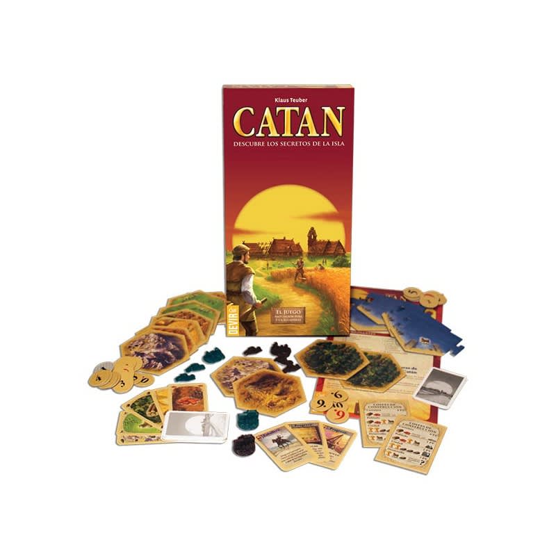JUEGO DE MESA CATAN BÁSICO.AMPLIACIÓN 5-6 JUGADORES2