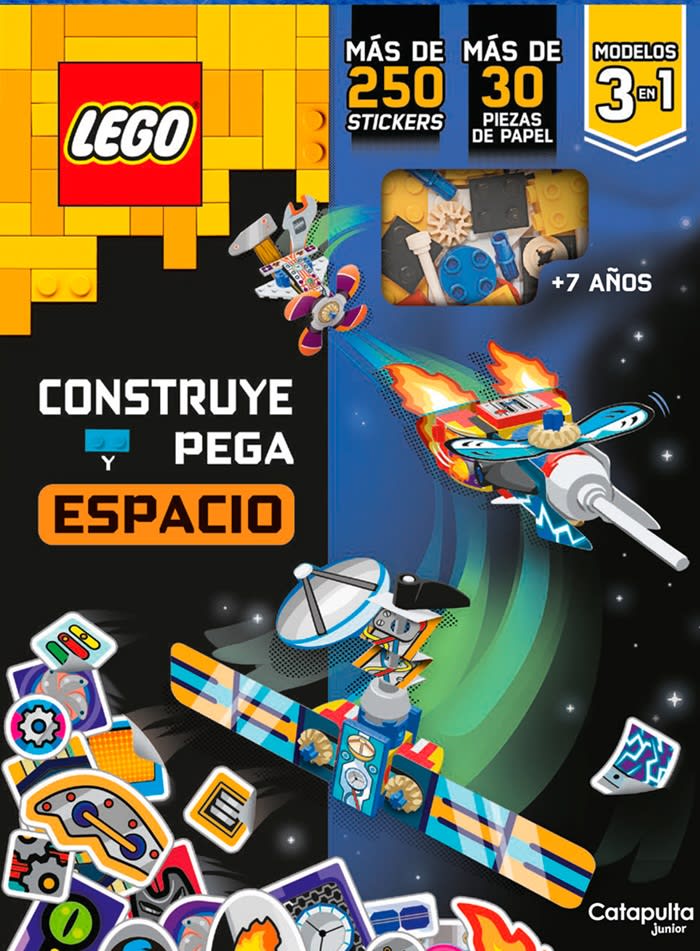 LEGO. CONSTRUYE Y PEGA: ESPACIO1