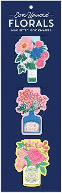 MARCAPÁGINAS - EVER UPWARD FLORALS SHAPED1