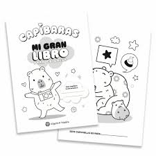 MI GRAN LIBRO PARA COLOREAR CAPIBARAS2