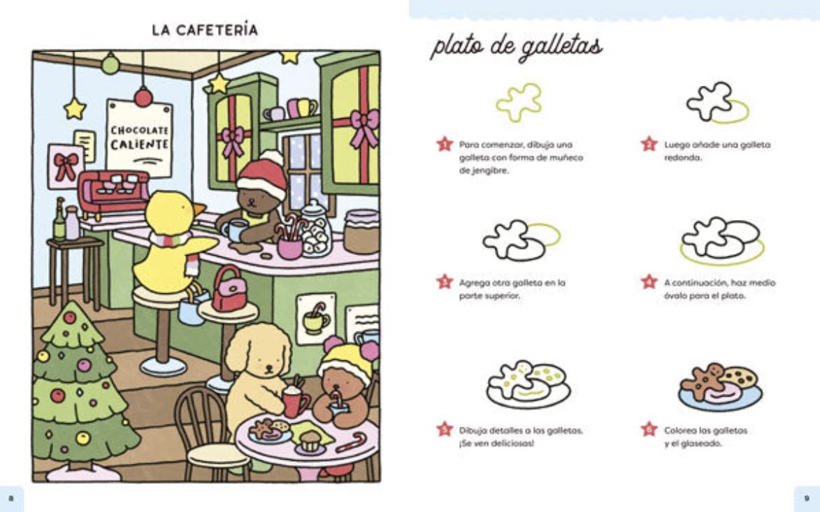 DIBUJA Y COLOREA. MOMENTOS CON ENCANTO. BOBBIE GOODS3