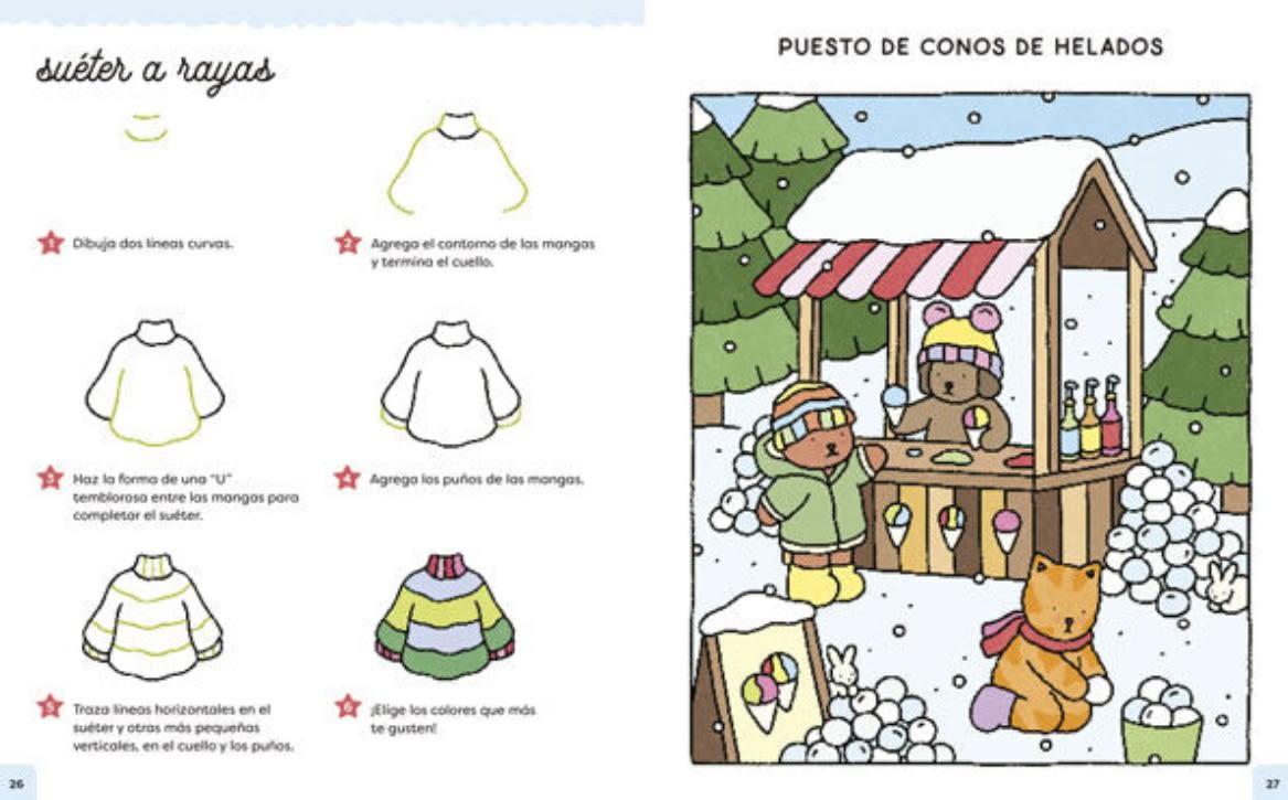 DIBUJA Y COLOREA. MOMENTOS CON ENCANTO. BOBBIE GOODS4