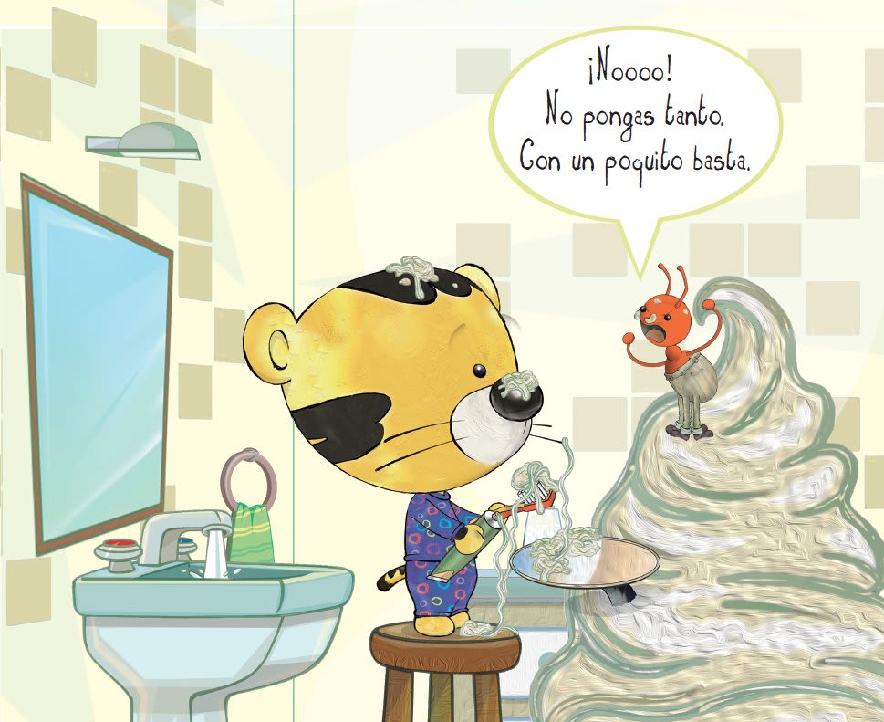 SIMON SE CEPILLA LOS DIENTES 2