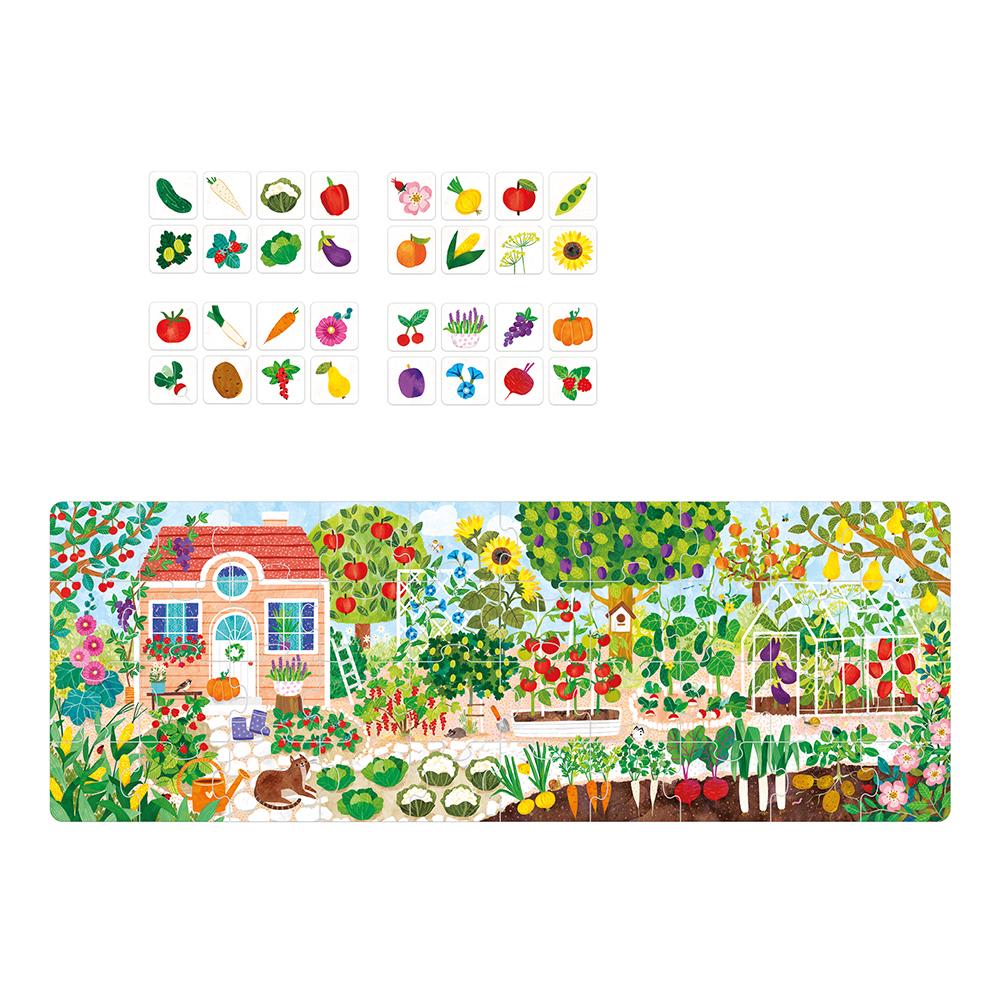 PUZZLE + JARDÍN (40 PIEZAS)2