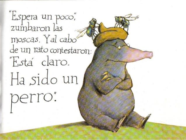 EL TOPO QUE QUERIA SABER QUIEN SE HABIA HECHO AQUELLO EN SU CABEZA2