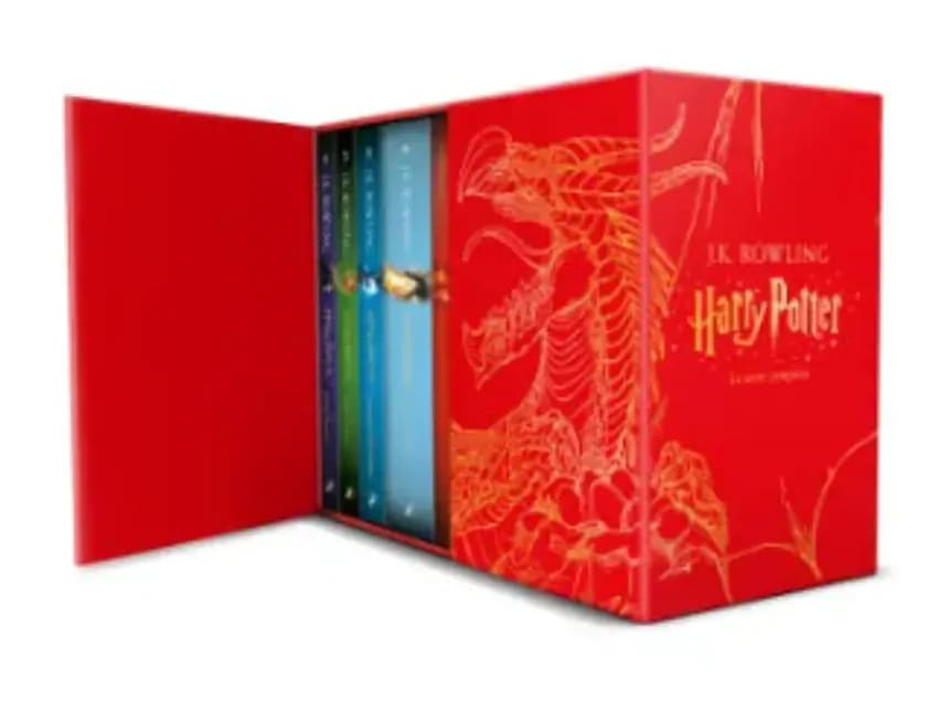 ESTUCHE DE LUJO HARRY POTTER DRAGON - ROWLING - PENGUIN C1