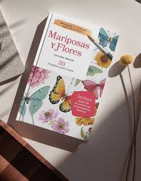 MARIPOSAS Y FLORES. APRENDE A PINTAR CON ACUARELA1