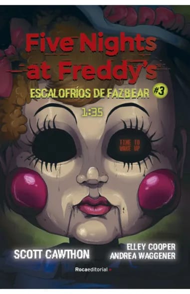 FIVE NIGHTS AT FREDDY'S. ESCALOFRÍOS DE FAZBEAR 3 1:351