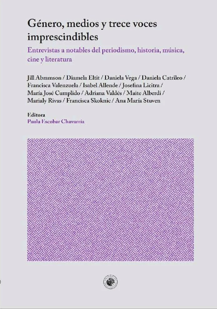 GÉNERO, MEDIOS Y TRECE VOCES IMPRESCINDIBLES1