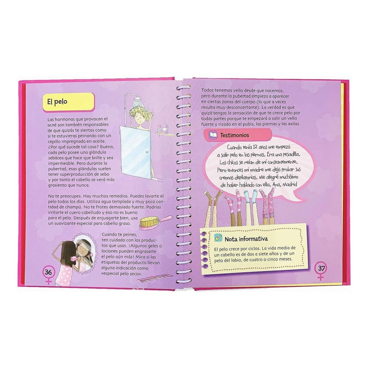 SÓLO PARA CHICAS ¿QUÉ ME ESTÁ PASANDO? MI PUBERTAD4