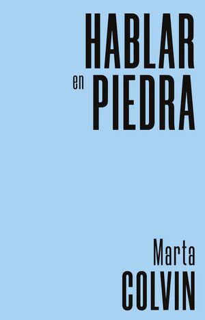 HABLAR EN PIEDRA1