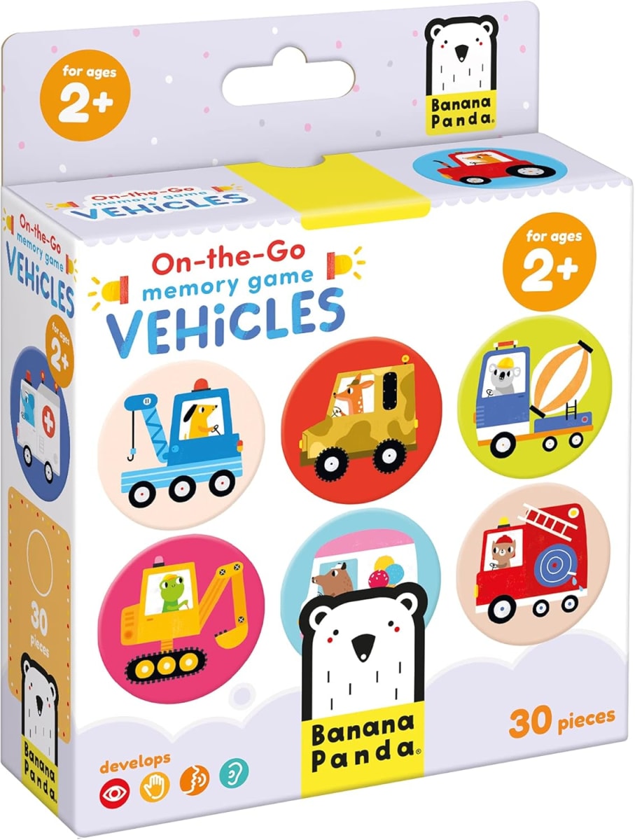 JUEGO DE MEMORIA ON-THE-GO VEHICLES1
