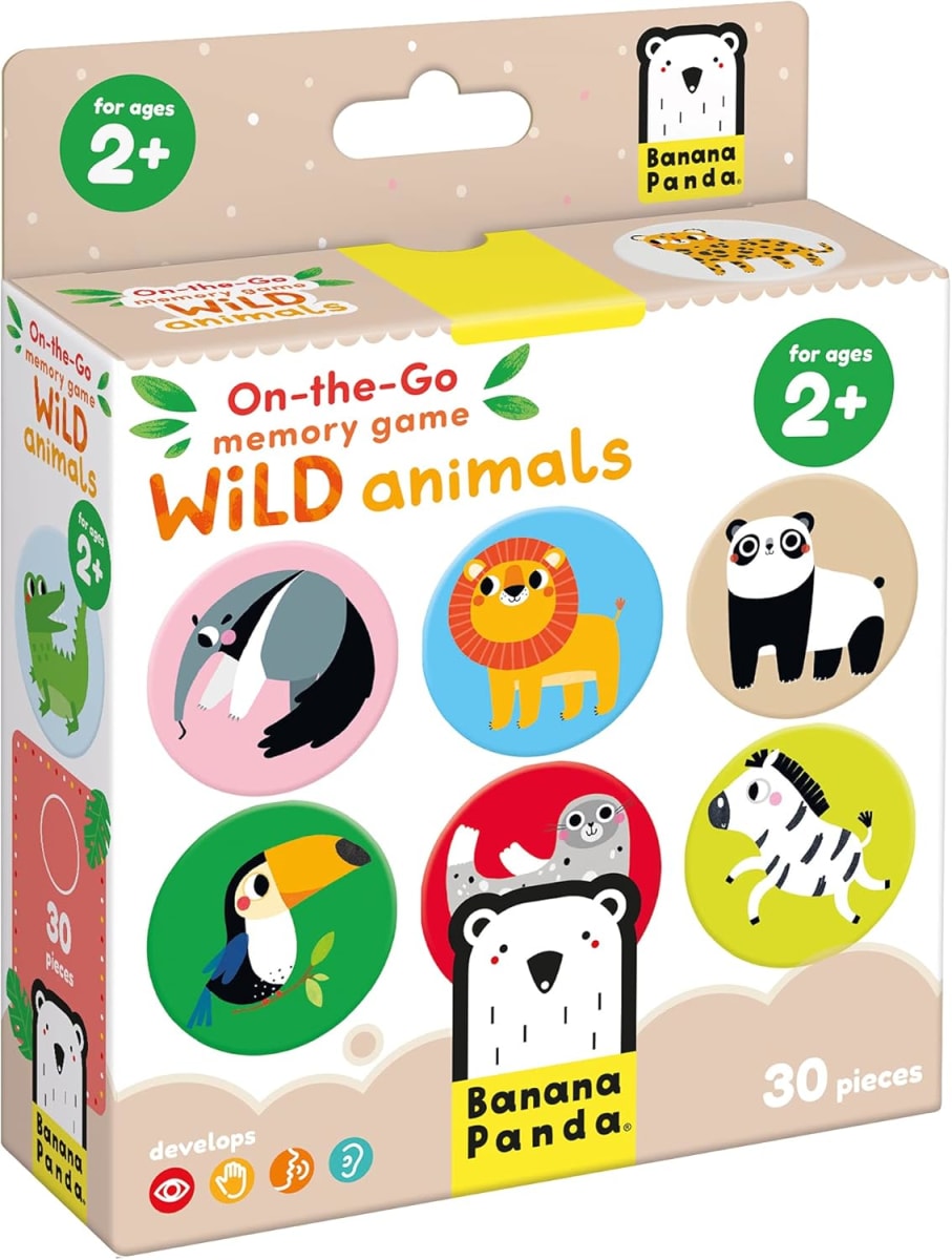 JUEGO DE MEMORIA ON-THE-GO WILD ANIMALS1
