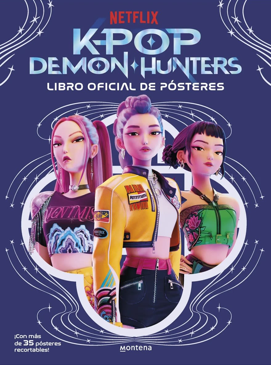 K-POP DEMON HUNTERS: LIBRO OFICIAL DE POSTERES1